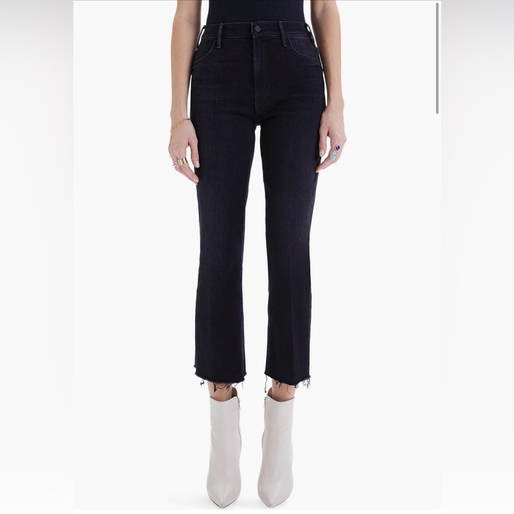 Mother The Hustler High Waist Ankle Frey - Picture 1 of 5